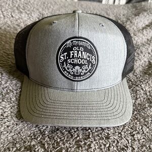 McMenamins Old St. Francis School Trucker Hat - Gray & Black